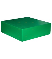 Dak spaarkast groen gelakt polystyreen