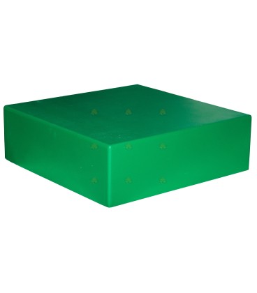 Dak spaarkast groen gelakt polystyreen