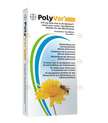 PolyVar Yellow 10 strips