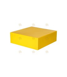 Dak spaarkast geel gelakt polystyreen
