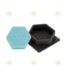 Gietvorm voor hexagonaal honingzeepje