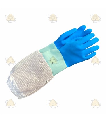 Handschoenen rubber 'AirFree' Deluxe blauw