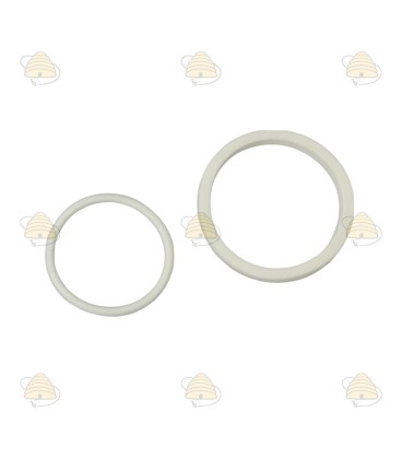 Set rubber ringen voor snijkraan kunststof 1,5' (38mm)