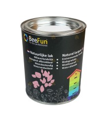 Natuurlijke verf voor houten bijenkasten kersenbloesem roze - 750 ml