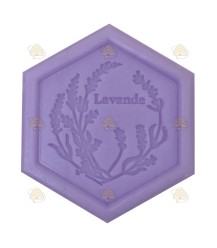 Zeepje lavendel - 100 gram - in cadeauzakje (op is op)