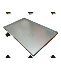 Tweedekans: Voorgevormd gegalvaniseerd dak 6-ramer spaarkast/simplex, binnenmaat 517 x 311 mm