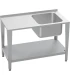 Honingproductietafel met spoelbak - 200 cm