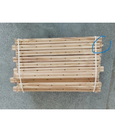 Tweedekans: Dadant Blatt honingkamer Hoffmann ramen gemonteerd 159 mm grenen (per 10 st.)