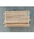 Tweedekans: Dadant Blatt honingkamer Hoffmann ramen gemonteerd 159 mm grenen (per 10 st.)