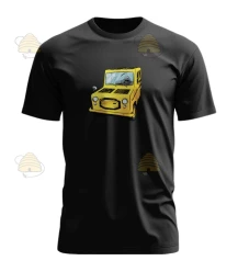 T-shirt Pat met bij zwart