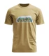T-shirt 'de evolutie van een imker' beige