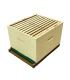 Dadant Blatt bijenkast (1BK) - pastel geel geverfd & Nicot bodem