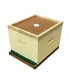 Dadant Blatt bijenkast (1BK) - pastel geel geverfd & Nicot bodem