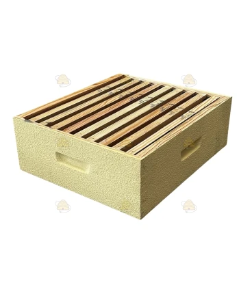 Dadant Blatt honingkamer - pastel geel geverfd