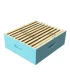 Dadant Blatt honingkamer - aqua geverfd