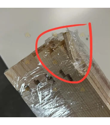 Tweedekans: Simplex broedkamer ramen ongemonteerd (ZZ) grenen set