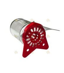 Hoornaarval 63 mm voor honingpotje 450 gr