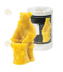 Beer met honingvat groot, gietvorm