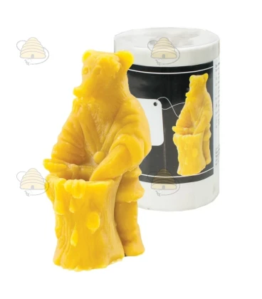 Beer met honingvat groot, gietvorm