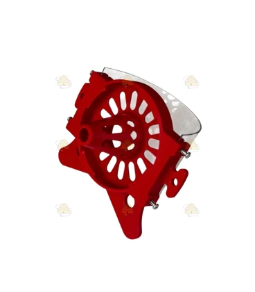 Hoornaarval 63 mm liggend & staand voor glazen pot 450 gr - BeeFun®