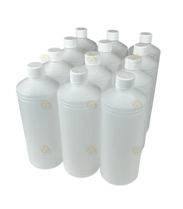 Plastic fles 1L, per 18 stuks