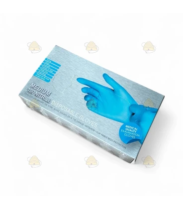 Wegwerp handschoenen nitril 100 st. - Medium