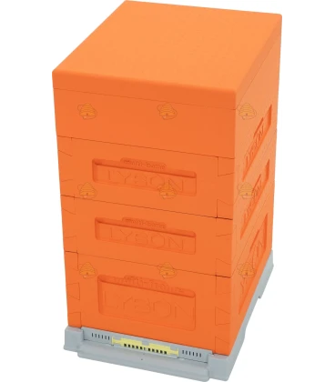 Dadant Blatt 10-raams bijenkast - oranje - MULTI-FRAME