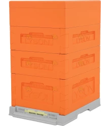 Langstroth US 10-raams bijenkast - oranje - MULTI-FRAME