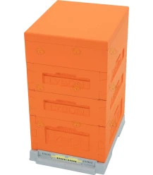 Dadant US 10-raams bijenkast - oranje - MULTI-FRAME
