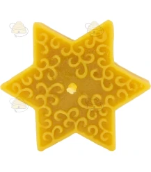 Versierde ster, gietvorm