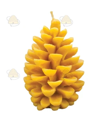 Dennenappel rond groot, gietvorm