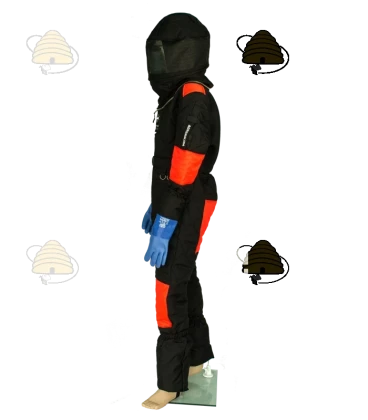 Aziatisch hoornaar pak - Zwart professioneel