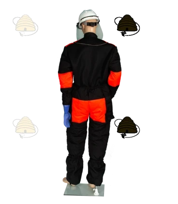 Aziatisch hoornaar pak - Zwart professioneel