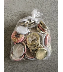 Tweedekans: Deksels assorti, 63 mm TO per 60