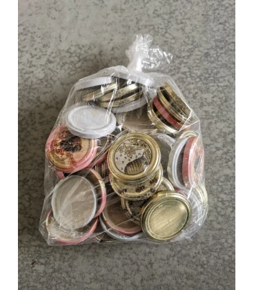 Tweedekans: Deksels assorti, 63 mm TO per 60