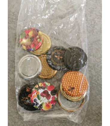 Tweedekans: Deksels assorti – mix willekeurig, 82 mm TO per 12