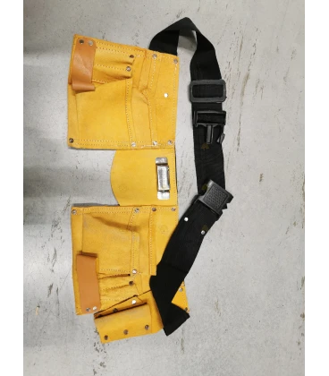 Tweedekans:  Imker werkschort bruin (leer)