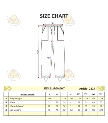 Imkerbroek Deluxe, wit - BeeFun®