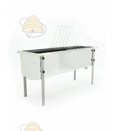 Ontzegeltafel Dadant RVS, 1000 mm