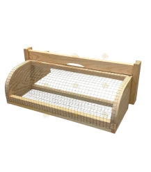 Houten beschermkooi tegen hoornaars Dadant Blatt 10-raams kasten