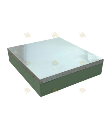 Dak Spaarkast grenen gegalvaniseerd - mintgroen geverfd