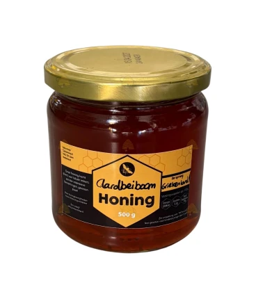 Aardbeiboom honing vloeibaar 500 gram