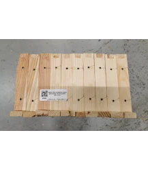 Tweedekans: Dadant US honingkamer ramen gemonteerd 141 mm grenen (per 10 st.)