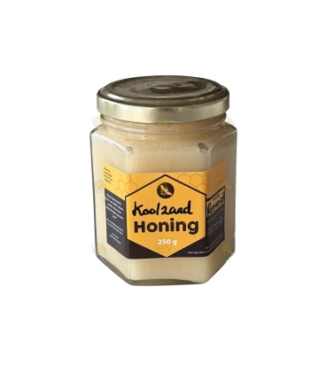 Koolzaad honing vast 250 gram