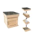 Pre-Sale: Spaarkast bijenkast Easy Grip  grenen (1bk, 1hk) Budget - Bouwpakket