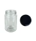 Ronde glazen potten 60 stuks - 375 ml / 450 gram, met keuze uit deksels (TO 63 mm)