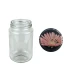 Ronde glazen potten 60 stuks - 375 ml / 450 gram, met keuze uit deksels (TO 63 mm)