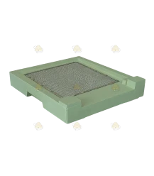 Bodem Spaarkast pastel groen gelakt polystyreen met varroalade - BeeFun®