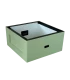 Broedkamer Spaarkast pastel groen polystyreen met ventilatieopeningen - BeeFun®