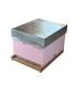 Dadant Blatt bijenkast (1BK) - roze geverfd (excl ramen)